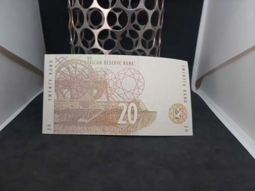 1st Issue T Mboweni Twenty Rand-Twintig Rand